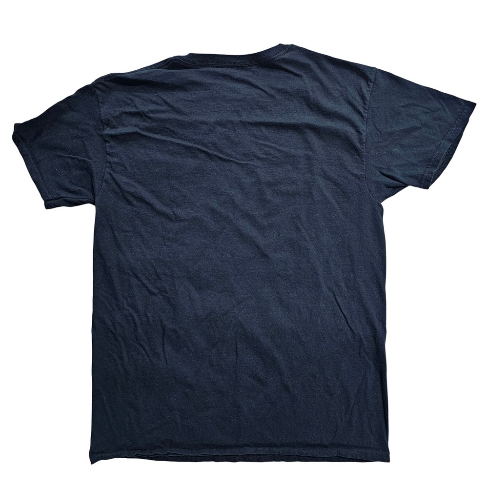 Fruit of the Loom Platinum Mens M Black Peace Love Prosperity Graphic T-Shirt - Picture 2 of 5